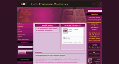 Desktop Screenshot of ccm-missions.de